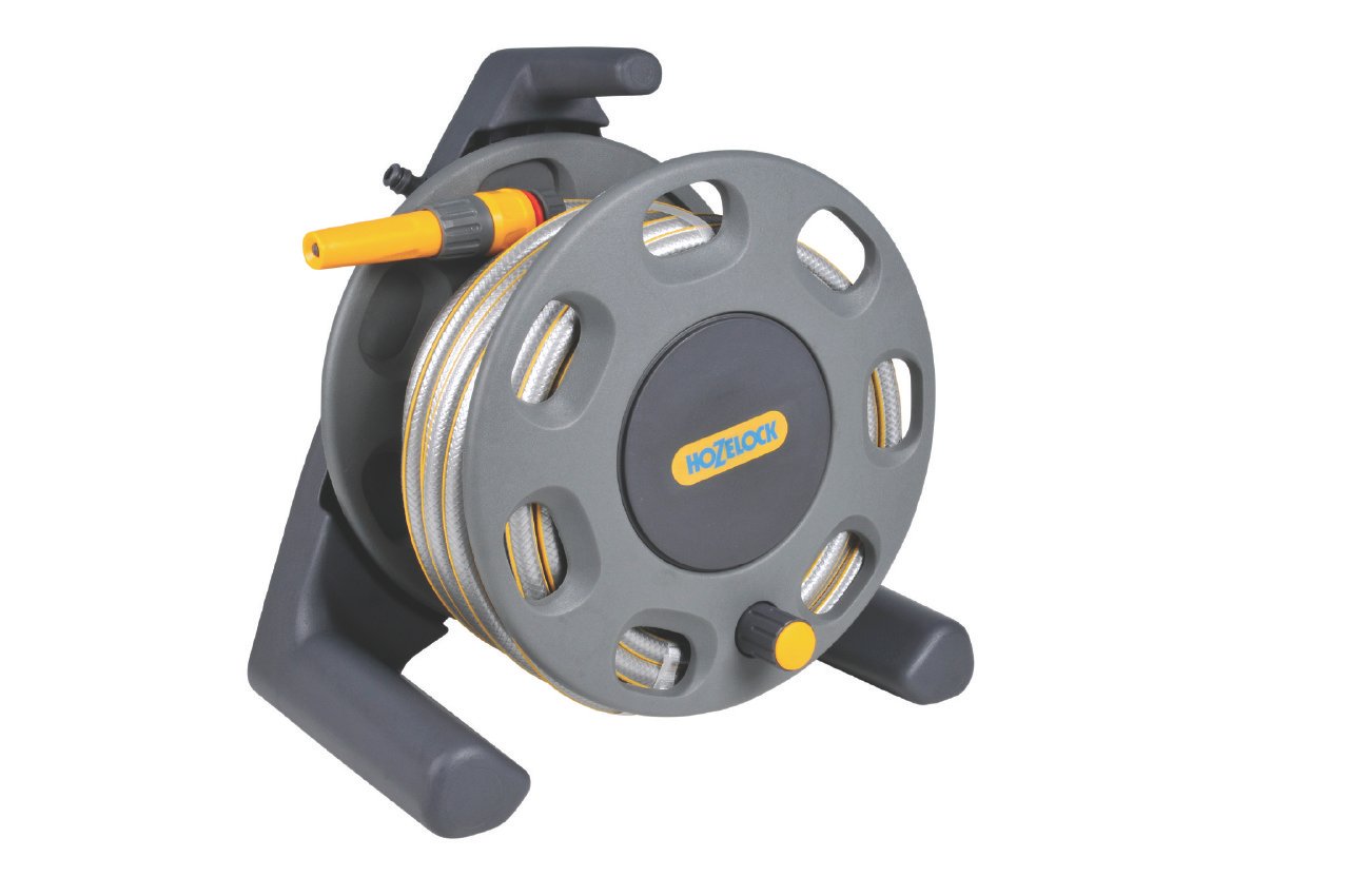 Hozelock 2412H 15 m 1/2″ Hortumlu 30 m Kapasiteli Hortum Toplama Sarma Makara Seti