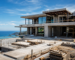 Muğla villa inşaatı